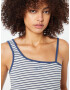 LEVI'S Top 'HOOP TANK GREENS' albastru / gri deschis / negru / alb - Pled.ro