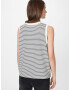 LEVI'S Top 'DARA TANK MULTI-COLOR' negru / alb - Pled.ro