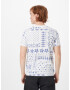 LEVI'S Tricou albastru / alb - Pled.ro