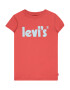 LEVI'S Tricou albastru deschis / roșu pastel - Pled.ro