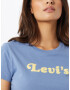 LEVI'S Tricou albastru fumuriu / galben pastel - Pled.ro