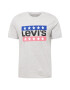 LEVI'S Tricou 'LSE_GRAPHIC CREWNECK TE GREYS' albastru / gri amestecat / roz deschis / negru - Pled.ro