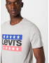 LEVI'S Tricou 'LSE_GRAPHIC CREWNECK TE GREYS' albastru / gri amestecat / roz deschis / negru - Pled.ro