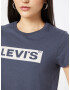 LEVI'S Tricou albastru închis / alb - Pled.ro