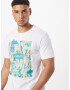 LEVI'S Tricou albastru regal / verde jad / portocaliu / alb murdar - Pled.ro