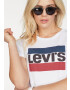 LEVI'S ® Tricou 'The Perfect' albastru / roșu / negru / alb - Pled.ro