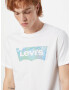 LEVI'S Tricou azuriu / albastru deschis / verde deschis / alb - Pled.ro