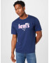 LEVI'S Tricou bleumarin / lila / alb - Pled.ro