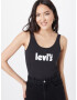 LEVI'S Tricou body negru / alb - Pled.ro