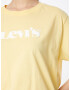 LEVI'S Tricou galben / alb - Pled.ro