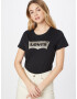 LEVI'S Tricou grej / negru - Pled.ro