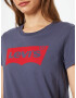 LEVI'S Tricou 'The Perfect' gri grafit / roșu - Pled.ro