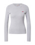 LEVI'S Tricou 'LS BABY TEE GREYS' gri deschis - Pled.ro