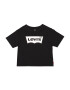 LEVI'S Tricou negru / alb - Pled.ro