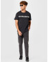 LEVI'S Tricou 'SS RELAXED FIT TEE BLACKS' negru / alb - Pled.ro