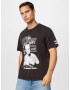 LEVI'S Tricou negru / alb - Pled.ro