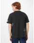 LEVI'S Tricou negru / alb - Pled.ro