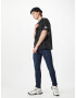 LEVI'S Tricou negru / alb - Pled.ro