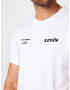 LEVI'S Tricou negru / alb - Pled.ro