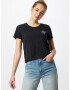 LEVI'S Tricou negru / alb - Pled.ro