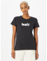 LEVI'S ® Tricou 'The Perfect' negru / alb - Pled.ro