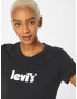 LEVI'S ® Tricou 'The Perfect' negru / alb - Pled.ro