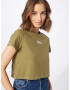 LEVI'S ® Tricou 'GR CROPPED JORDIE TEE GREENS' verde stuf / alb - Pled.ro