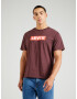 LEVI'S ® Tricou portocaliu / roșu burgundy / alb - Pled.ro