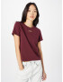 LEVI'S Tricou 'RICKIE' auriu / roșu bordeaux - Pled.ro