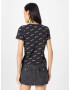 LEVI'S Tricou 'RICKIE' negru / alb - Pled.ro