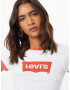 LEVI'S Tricou 'Perfect Tee' roșu / roșu pastel / alb - Pled.ro