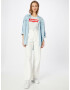 LEVI'S Tricou 'The Perfect' roșu / alb - Pled.ro