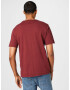 LEVI'S Tricou 'SS RELAXED FIT TEE MULTI-COLOR' roșu bordeaux / alb - Pled.ro