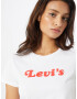 LEVI'S Tricou roșu deschis / alb - Pled.ro