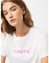 LEVI'S Tricou roz / alb - Pled.ro