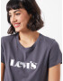 LEVI'S Tricou 'The Perfect' gri închis / alb - Pled.ro