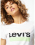 LEVI'S Tricou 'The Perfect' verde mentă / portocaliu pastel / negru / alb - Pled.ro