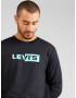 LEVI'S Tricou turcoaz / negru - Pled.ro