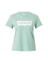 LEVI'S Tricou 'The Perfect' verde mentă / alb - Pled.ro