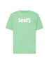 LEVI'S Tricou verde pastel / alb - Pled.ro