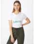 LEVI'S Tricou 'The Perfect Tee' verde / verde jad / mov deschis / negru / alb - Pled.ro