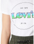 LEVI'S Tricou 'The Perfect Tee' verde / verde jad / mov deschis / negru / alb - Pled.ro