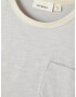 Lil ' Atelier Kids Tricou 'Dawson' crem / gri argintiu - Pled.ro