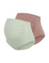 Lindex Maternity Chiloți verde pastel / roz pal - Pled.ro