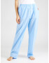 Lindex Pantaloni de pijama azuriu / alb - Pled.ro