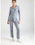 Lindex Pijama albastru porumbel / alb - Pled.ro