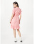 Lindex Rochie 'Clara' roz deschis / alb - Pled.ro