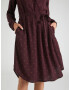 Lindex Rochie 'Marissa' portocaliu / roșu burgundy / negru - Pled.ro