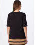 Lindex Tricou 'Rosalie' negru - Pled.ro