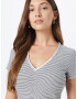 Lindex Tricou 'Vanessa' bleumarin / alb - Pled.ro